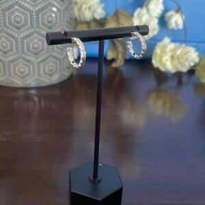 Silver Hoop Earrings